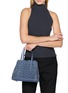 Figure View - Click To Enlarge - ALAÏA - Mina 25 Grained Leather Tote Bag