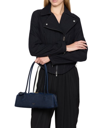 Figure View - Click To Enlarge - ALAÏA - Medium Le Teckel Grained Leather Bag