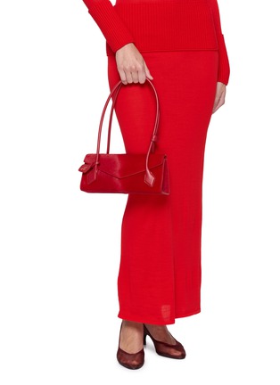 Figure View - Click To Enlarge - ALAÏA - Small Teckel Pony Hair Flap Bag
