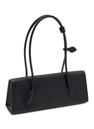 Detail View - Click To Enlarge - ALAÏA - Medium Teckel Leather Flap Bag