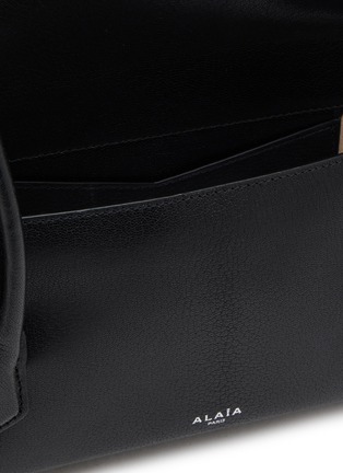 Detail View - Click To Enlarge - ALAÏA - Medium Teckel Leather Flap Bag