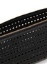 Detail View - Click To Enlarge - ALAÏA - Delta Vienne Leather Clutch