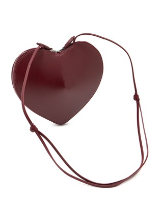 Detail View - Click To Enlarge - ALAÏA - Le Coeur Leather Crossbody Bag