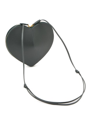 Detail View - Click To Enlarge - ALAÏA - Le Coeur Leather Crossbody Bag