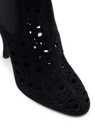 Detail View - Click To Enlarge - ALAÏA - Vienne 100 Suede Chelsea Boots