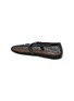  - ALAÏA - Patent Leather Mesh Mary Jane Flats