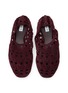 Detail View - Click To Enlarge - ALAÏA - Vienne Velvet Slippers