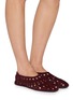 Figure View - Click To Enlarge - ALAÏA - Vienne Velvet Slippers