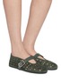 Figure View - Click To Enlarge - ALAÏA - Vienne Suede Ballet Flats