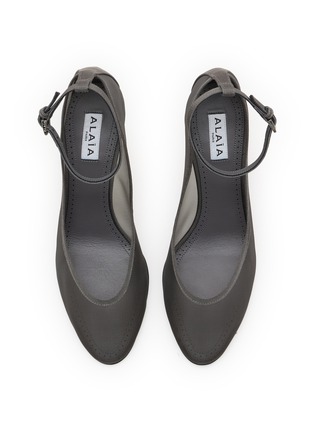 Detail View - Click To Enlarge - ALAÏA - 100 Mesh Heel Pumps