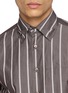 Detail View - Click To Enlarge - BEAUTIFUL PEOPLE - Scarf Neck Striped Shirt