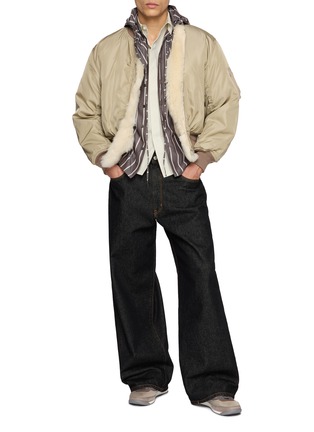Figure View - Click To Enlarge - BEAUTIFUL PEOPLE - Scarf Neck Striped Shirt