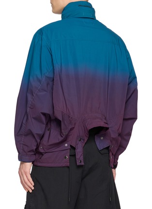 Back View - Click To Enlarge - BEAUTIFUL PEOPLE - Gradient Dyed Double-End Nylon Windbreaker