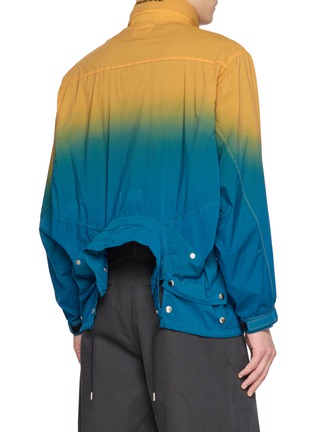 Back View - Click To Enlarge - BEAUTIFUL PEOPLE - Gradient Dyed Double-End Nylon Windbreaker