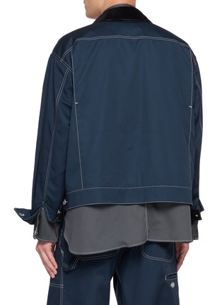 Back View - Click To Enlarge - BEAUTIFUL PEOPLE - x Dickies Layered Work Jacket