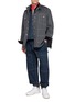 Figure View - Click To Enlarge - BEAUTIFUL PEOPLE - x Dickies Layered Work Jacket