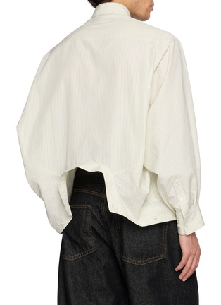 Back View - Click To Enlarge - BEAUTIFUL PEOPLE - Double End Striped Shirt