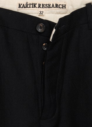  - KARTIK RESEARCH - Side Pleat Embroidered Pants