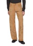 KARTIK RESEARCH Upcycled Workwear Embroidered Pants