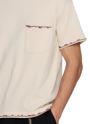  - KARTIK RESEARCH - Kantha Embroidered T-Shirt