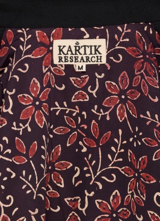  - KARTIK RESEARCH - Embroidered Single Breasted Blazer