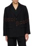 KARTIK RESEARCH Embroidered Single Breasted Blazer
