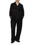 Figure View - Click To Enlarge - KARTIK RESEARCH - Embroidered Single Breasted Blazer