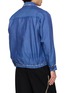 Back View - Click To Enlarge - KARTIK RESEARCH - Indigo Vankar Pleat Jacket