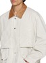  - ANCELLM - Aging Denim Half Jacket
