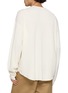 Back View - Click To Enlarge - ANCELLM - Relaxed Henley Long Sleeve T-Shirt