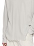  - ANCELLM - Damaged Waffle Crewneck T-Shirt