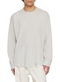 ANCELLM Damaged Waffle Crewneck T-Shirt