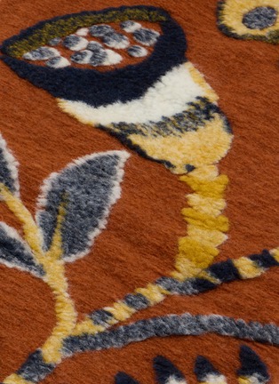 Detail View - Click To Enlarge - TESSITURA TOSCANA TELERIE (H.M.) - Ilian Boiled Wool Throw Blanket
