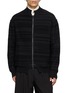 THE VIRIDI-ANNE Striped Zip Up Cardigan