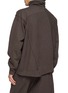Back View - Click To Enlarge - THE VIRIDI-ANNE - Diagonal-Panel Turtleneck Sweatshirt