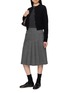 Figure View - Click To Enlarge - BARRIE - Gem Embellished Knit Cardigan