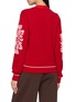 Back View - Click To Enlarge - BARRIE - Thistle League Knit Cardigan