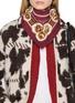 Figure View - Click To Enlarge - FORTELA - Floral Bandana Scarf