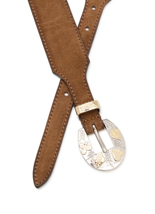 Detail View - Click To Enlarge - FORTELA - Salish Suede Belt