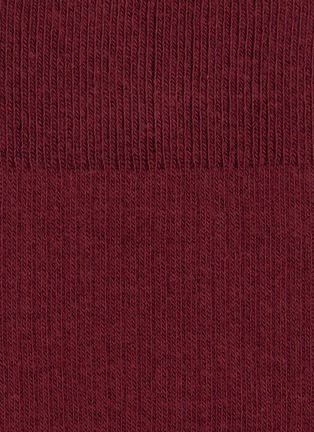 Detail View - Click To Enlarge - FORTELA - Mercerized Cotton Socks Pack - Set of 2