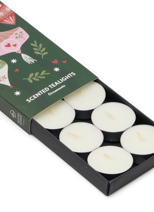 Detail View - Click To Enlarge - PLUTO DESIGN - Ornaments Scented Tealights — Set of 8