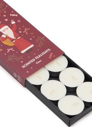Detail View - Click To Enlarge - PLUTO DESIGN - Claus Scented Tealights — Set of 8