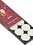 Detail View - Click To Enlarge - PLUTO DESIGN - Claus Scented Tealights — Set of 8