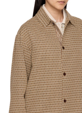  - YOUNG N SANG - Check Pattern Shirt