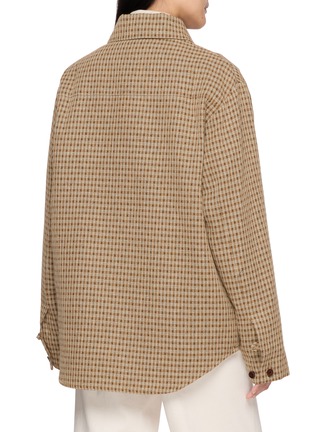 Back View - Click To Enlarge - YOUNG N SANG - Check Pattern Shirt