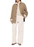 Figure View - Click To Enlarge - YOUNG N SANG - Check Pattern Shirt