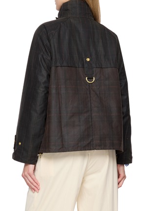 Back View - Click To Enlarge - BARBOUR - Hazelwood Checked Wax Jacket