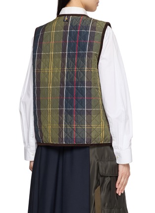 Back View - Click To Enlarge - BARBOUR - Julia Tartan Quilted Liner