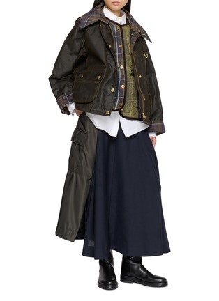 Figure View - Click To Enlarge - BARBOUR - Julia Tartan Quilted Liner