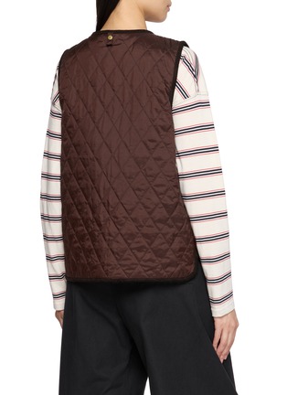 Back View - Click To Enlarge - BARBOUR - Reimagined Icons Reversible Tartan Quilted Liner